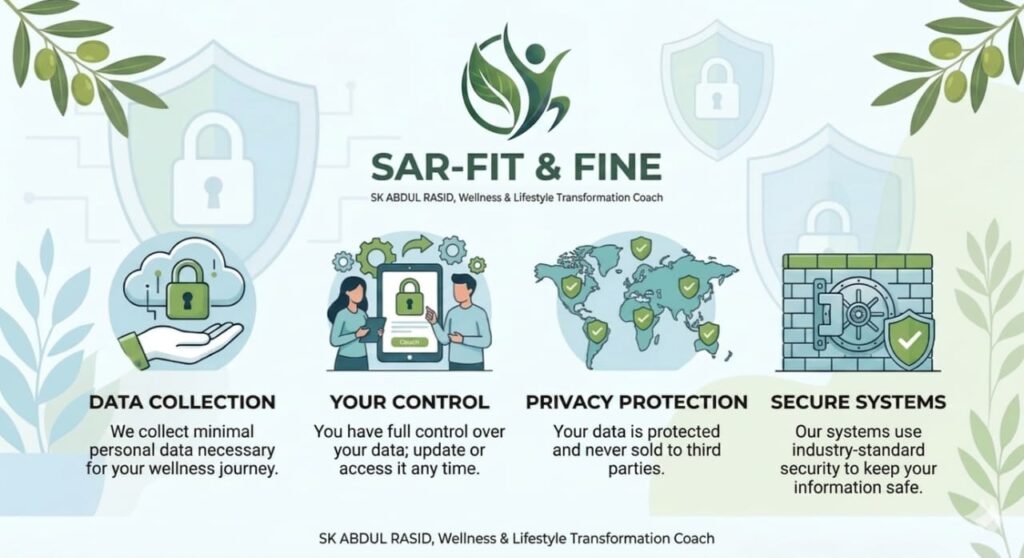 Privacy Policy - SAR-Fit & Fine | Secure Data Management by Sk Abdul Rasid