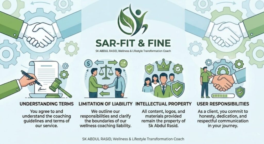 Terms of Service - SAR-Fit & Fine | Coaching Guidelines by Sk Abdul Rasid